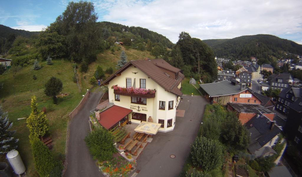 Ankerbraeu Ferienwohnungen Brauerei Bierbad Steinach  Buitenkant foto