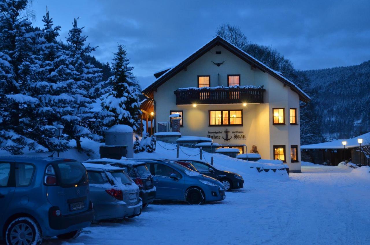 Ankerbraeu Ferienwohnungen Brauerei Bierbad Steinach  Buitenkant foto